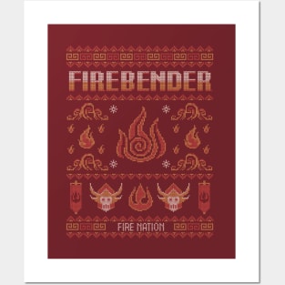 Firebender - Fire nation - Avatar last airbender Posters and Art